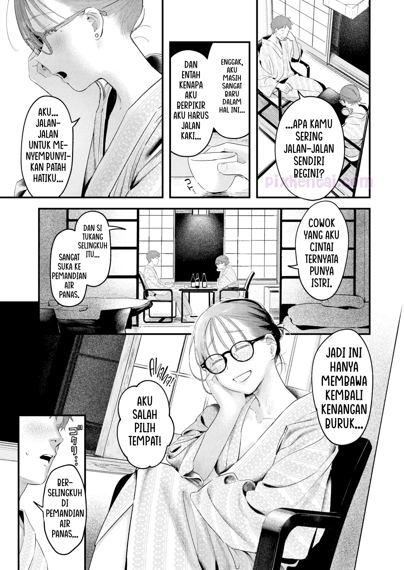 Komik hentai xxx manga sex bokep Kakenagashi no Yoru 13
